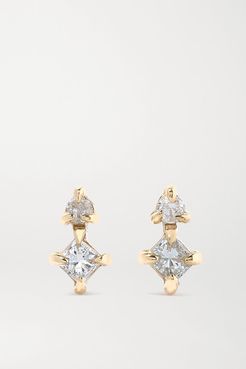 Gold Diamond Earrings