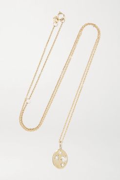 14-karat Gold Diamond Necklace