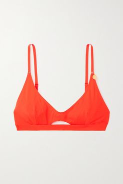 Cutout Bikini Top - Orange