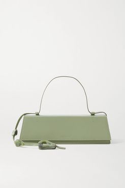 Net Sustain Via Mini Leather And Resin Tote - Mint