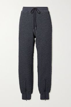 3d Cracked Earth Textured-jersey Sweatpants - Dark gray