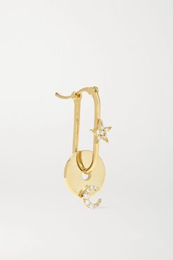 18-karat Gold Diamond Earring