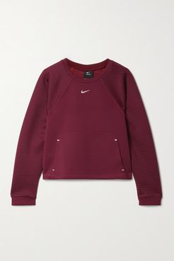 Pro Perforated Neoprene Top - Claret