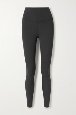Yoga Luxe Cropped Dri-fit Leggings - Black
