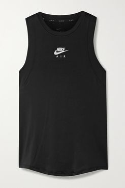 Air Printed Dri-fit Tank - Black