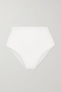 Net Sustain Crinkled Bikini Briefs - Off-white