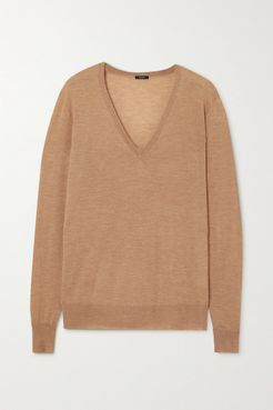 Cashmere Sweater - Camel