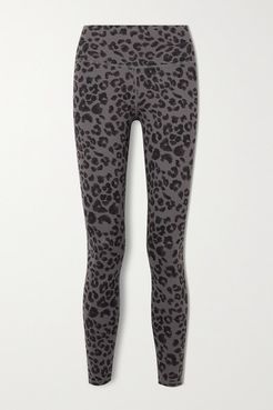 Century Printed Stretch Leggings - Dark gray