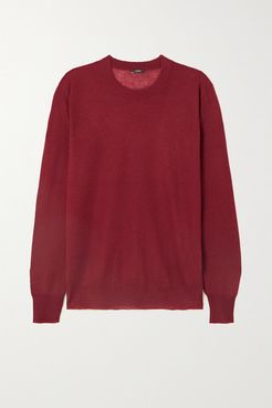 Cashmere Sweater - Burgundy