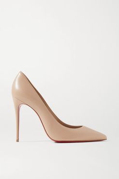 Kate 100 Leather Pumps - Neutral