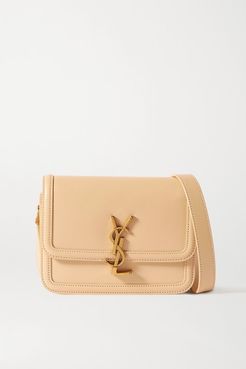 Solferino Small Leather Shoulder Bag - Ivory