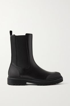 Patty Leather Chelsea Boots - Black
