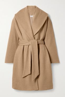 Sierra Wool-blend Robe - Beige