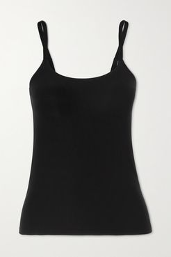 Soft Stretch Jersey Camisole - Black