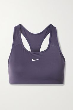 Swoosh Dri-fit Recycled Sports Bra - Dark purple