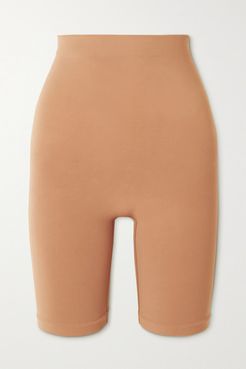 Seamless Sculpt Sculpting Mid Thigh Shorts - Ochre