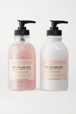 Iconic Collection Hand Wash And Body Lotion Set - West Village Rose