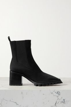 Parker Canvas Chelsea Boots - Black