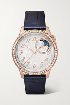 Egérie Automatic 37mm 18-karat Pink Gold And Diamond Watch - Rose gold