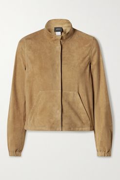 Mabelle Suede Jacket - Tan