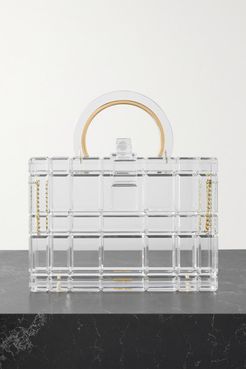 Fai Acrylic And Gold-tone Tote - Clear