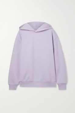 Net Sustain Organic Cotton-blend Jersey Hoodie - Lilac