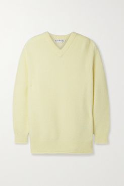 Knitted Sweater - Pastel yellow