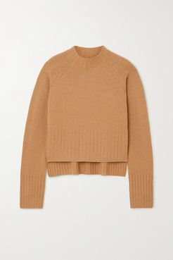 Net Sustain Erin Cashmere And Wool-blend Sweater - Beige