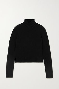 &Daughter - Net Sustain Audrey Wool Turtleneck Sweater - Black