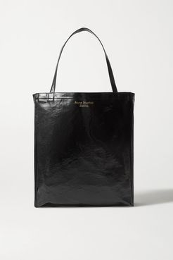 Coated-twill Tote - Black