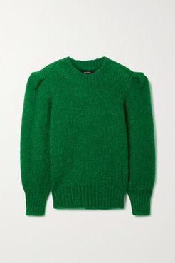 Emma Mohair-blend Sweater - Green