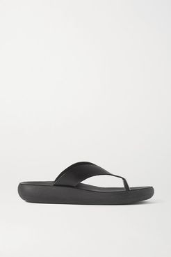 Charys Leather Sandals - Black