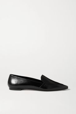 Aurora Leather Loafers - Black