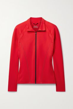 Roxane Stretch-jersey Jacket - Red