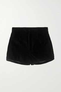 Velvet Shorts - Black