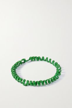 Enamel Necklace - Green
