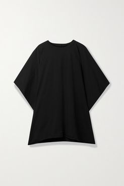 Minerva Cotton-jersey T-shirt - Black