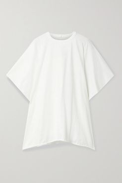Minerva Cotton-jersey T-shirt - White