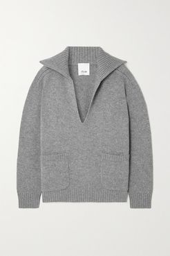 Serafino Cashmere Sweater - Gray