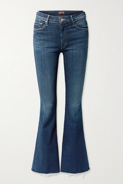 The Weekender High-rise Flared Jeans - Mid denim