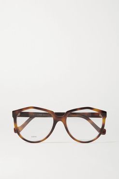 Round-frame Tortoiseshell Acetate Optical Glasses