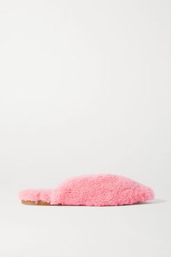 Shearling Slippers - Pink