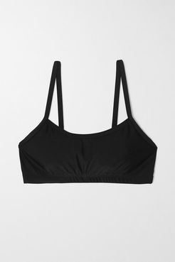 Net Sustain Stretch Recycled Bikini Top - Black