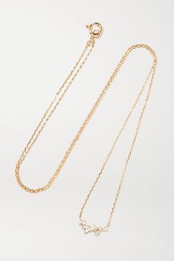 10-karat Gold Sapphire Necklace