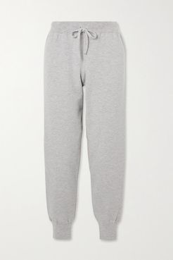 Merino Wool Track Pants - Light gray