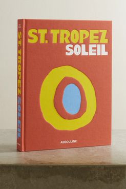 St. Tropez Soleil By Simon Liberati Hardcover Book - Orange