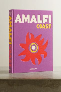 Amalfi Coast By Carlos Souza Hardcover Book - Purple