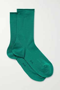 Active Breeze Lyocell-blend Socks - Emerald