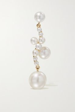 Ocean Perle 14-karat Gold Pearl Earring