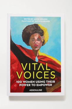 Vital Voices By Alyse Nelson And Gayle Kabaker Hardcover Book - Red